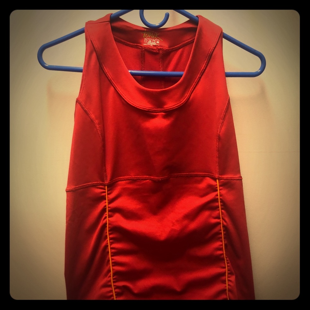 Red Women’s Tonik Abbey Cycling Tank